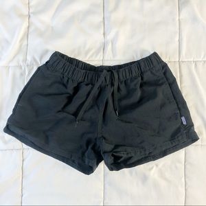 PATAGONIA Black Low Rise Shorts